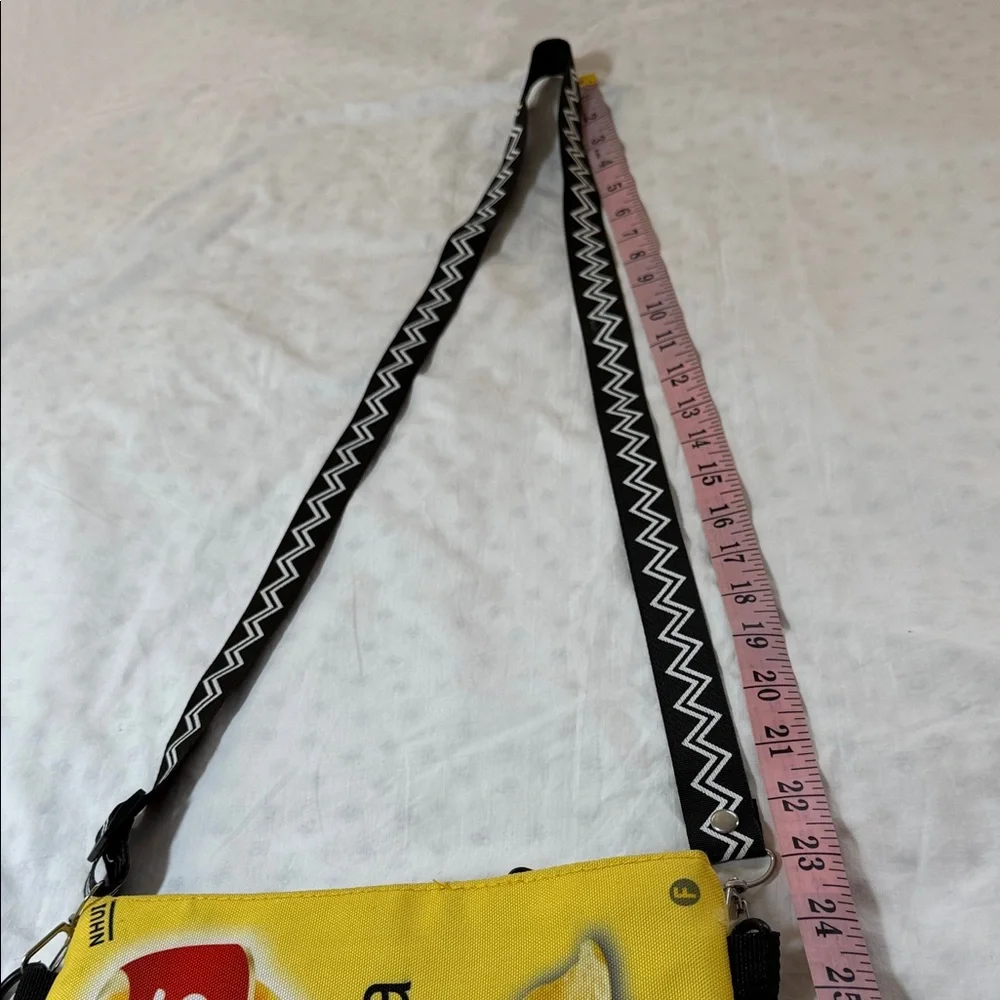 Lay’s chips logo Yellow Crossbody Bag